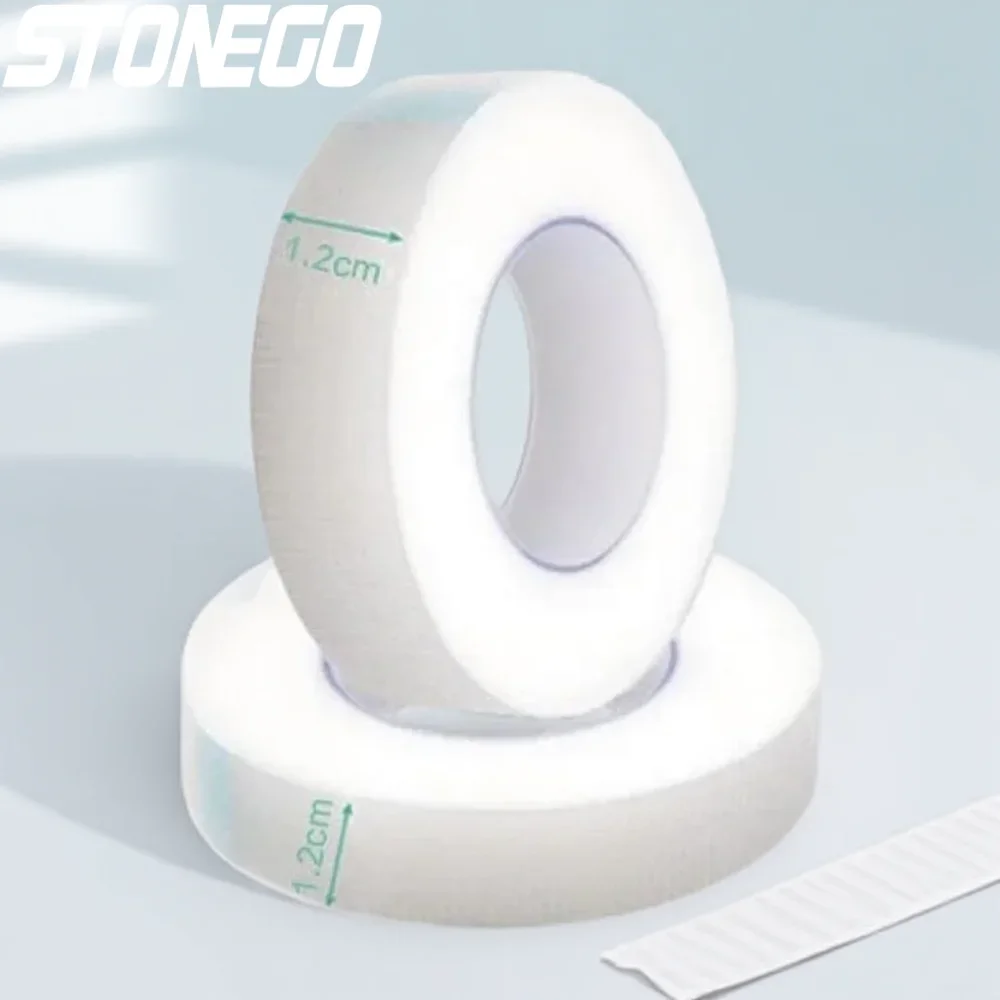 เทปติดขนตาแบบใส ผ้ากาวระบายอากาศได้ดี ผ้าไมโครพอรัส สำหรับต่อขนตา อุปกรณ์แต่งหน้า