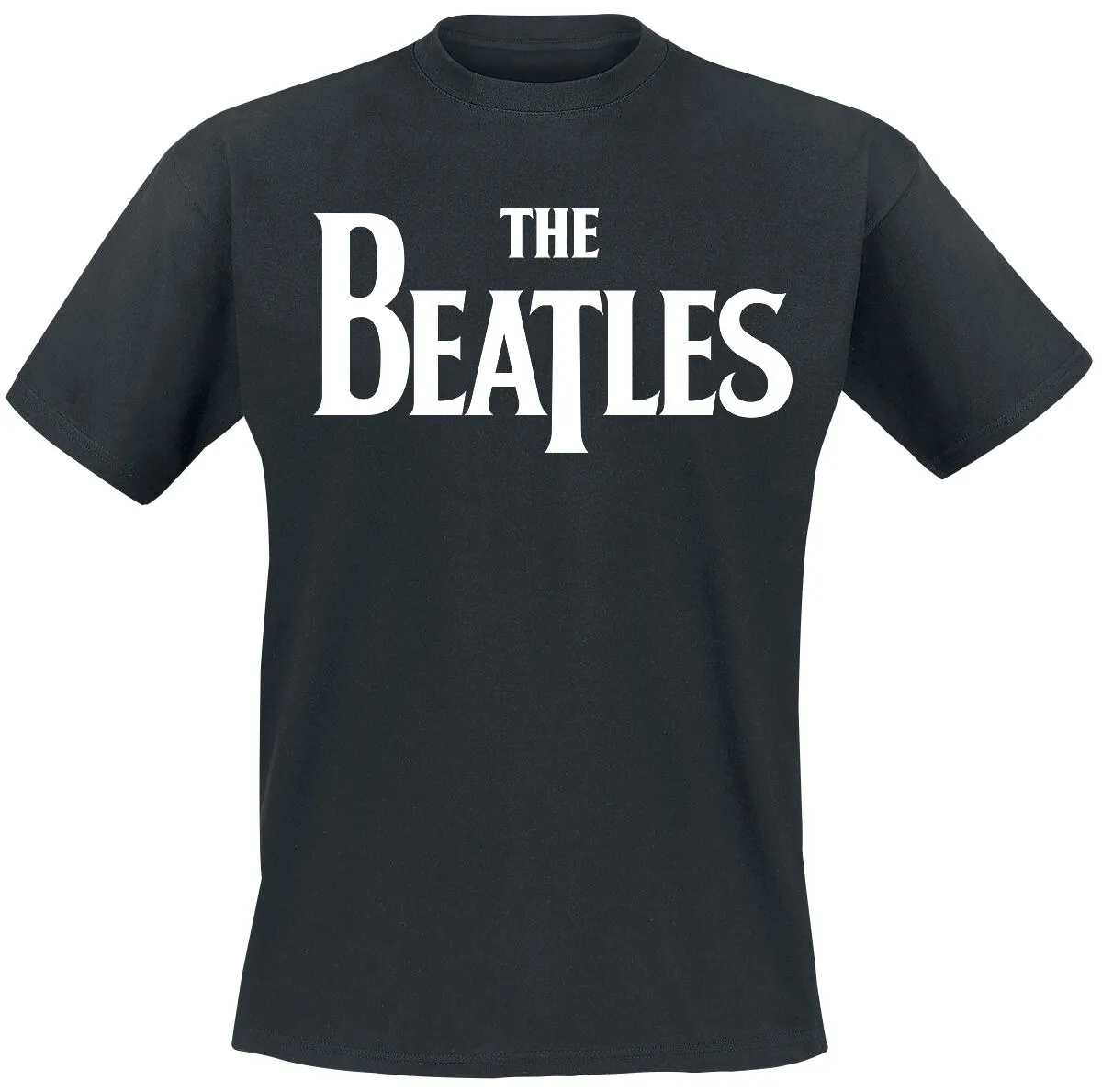 The Beatles 4 Portraits Grid Unisex Cotton T-shirt Black & White Print Rock Casual Tee