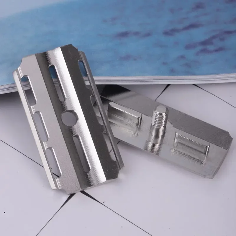 316 الفولاذ المقاوم للصدأ للرجال منتجات الحلاقة Yaqi Safety Double Edge Razor Head Telstar