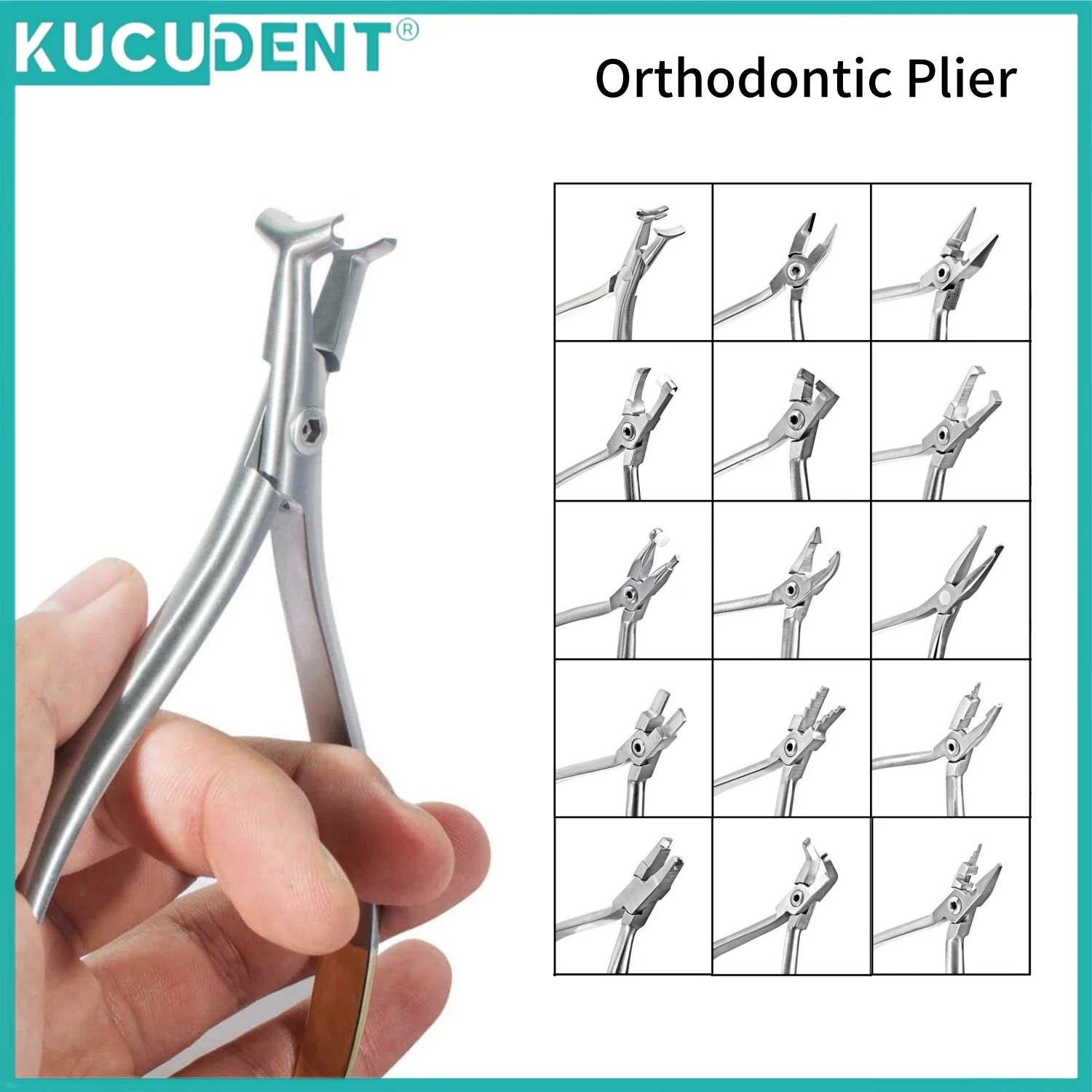 פנייר אורתודונטי שיניים פורסטלי קצה קצה חותך פליר סוגר מסיר מלקחי זרוע מלבנית מכשיר נירוסטה