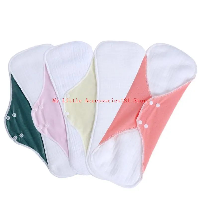 حزمة منصات صحية قابلة للغسل من 3 شاش قطني ناعم للراحة اليومية #1