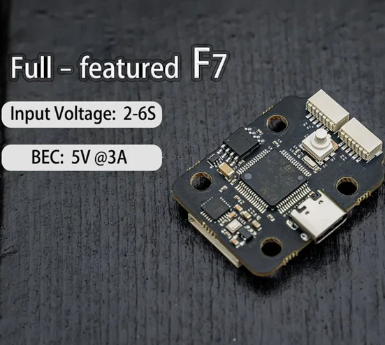 Axisflying STACK 50A + F7 freistack Plug and Play F7ควบคุมการบิน4in1 50A 128K ESC 2-6S สำหรับ festyle PV RACING