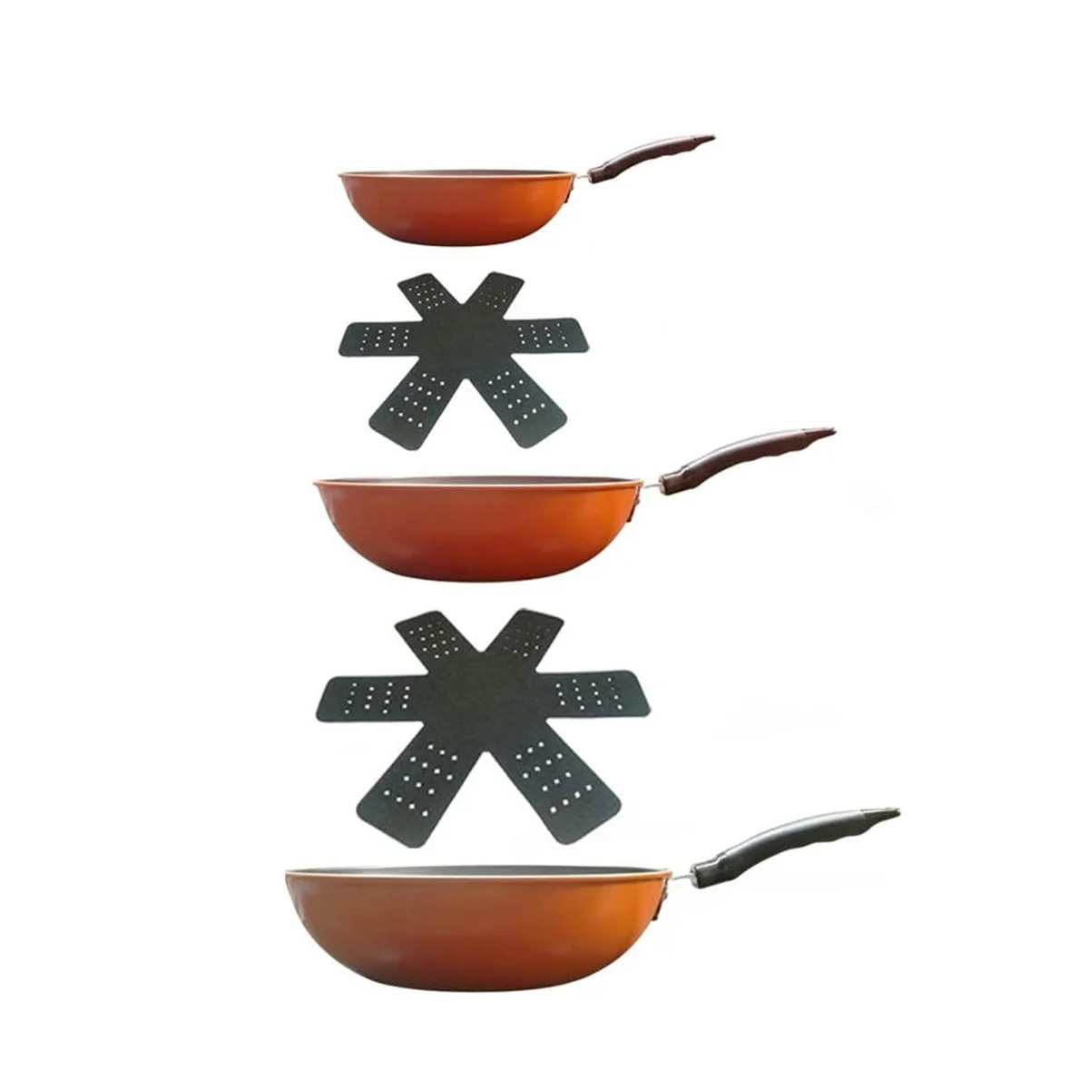 New Thickened Pot Protection Pad Cookware Suitable for Stacking Flower-Shaped Coaster Table Mat