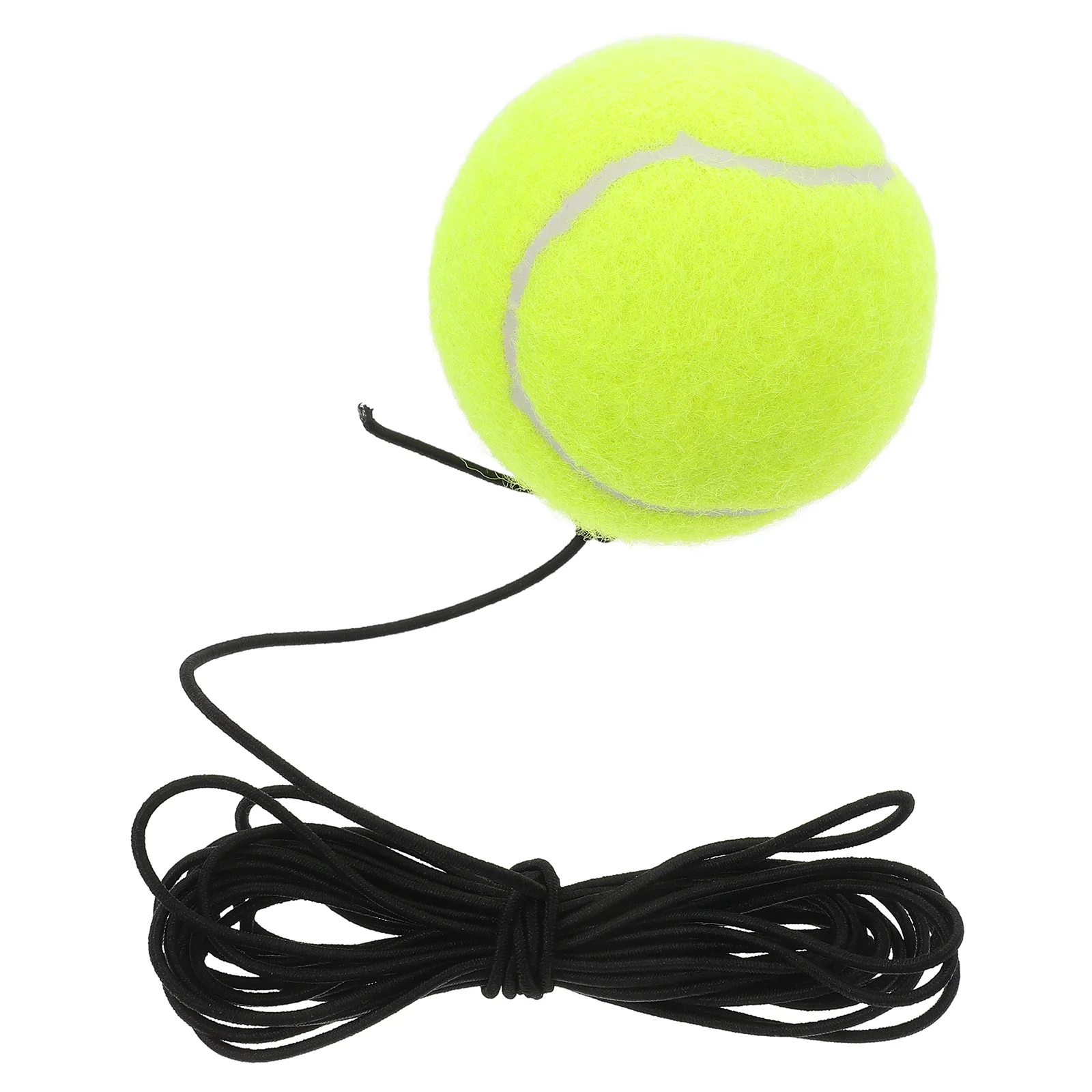 

Tennis Practice Equipment Elastic Training Device Balls Rope Tool Retracting with Chemical Fiber