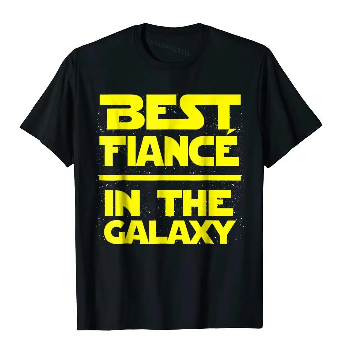 Best Fiance In The Galaxy AwesomeTshirt Men Fitted Cosie T Shirt Harajuku Camisas Cotton T Shirt Normal