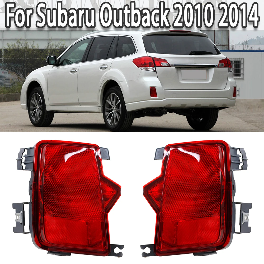 Car Rear Bumper Tail Light Brake Signal Lamp Without Bulb For Subaru Outback 2010 2011 2012 2013 2014 Reflector Fog Light