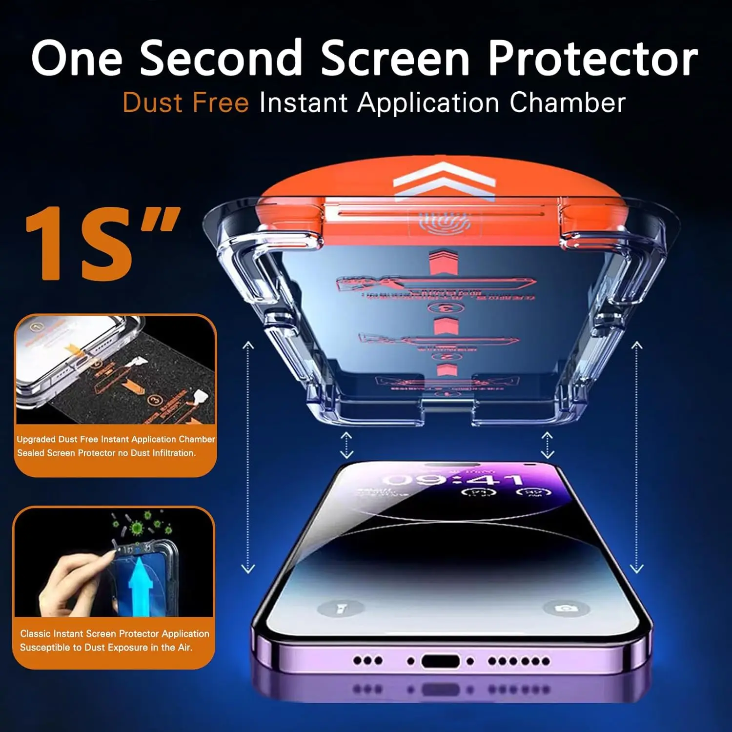 Suitable for VIVO IQOO10 tempered film instant adhesive box dust-free room high-definition mobile phone screen film