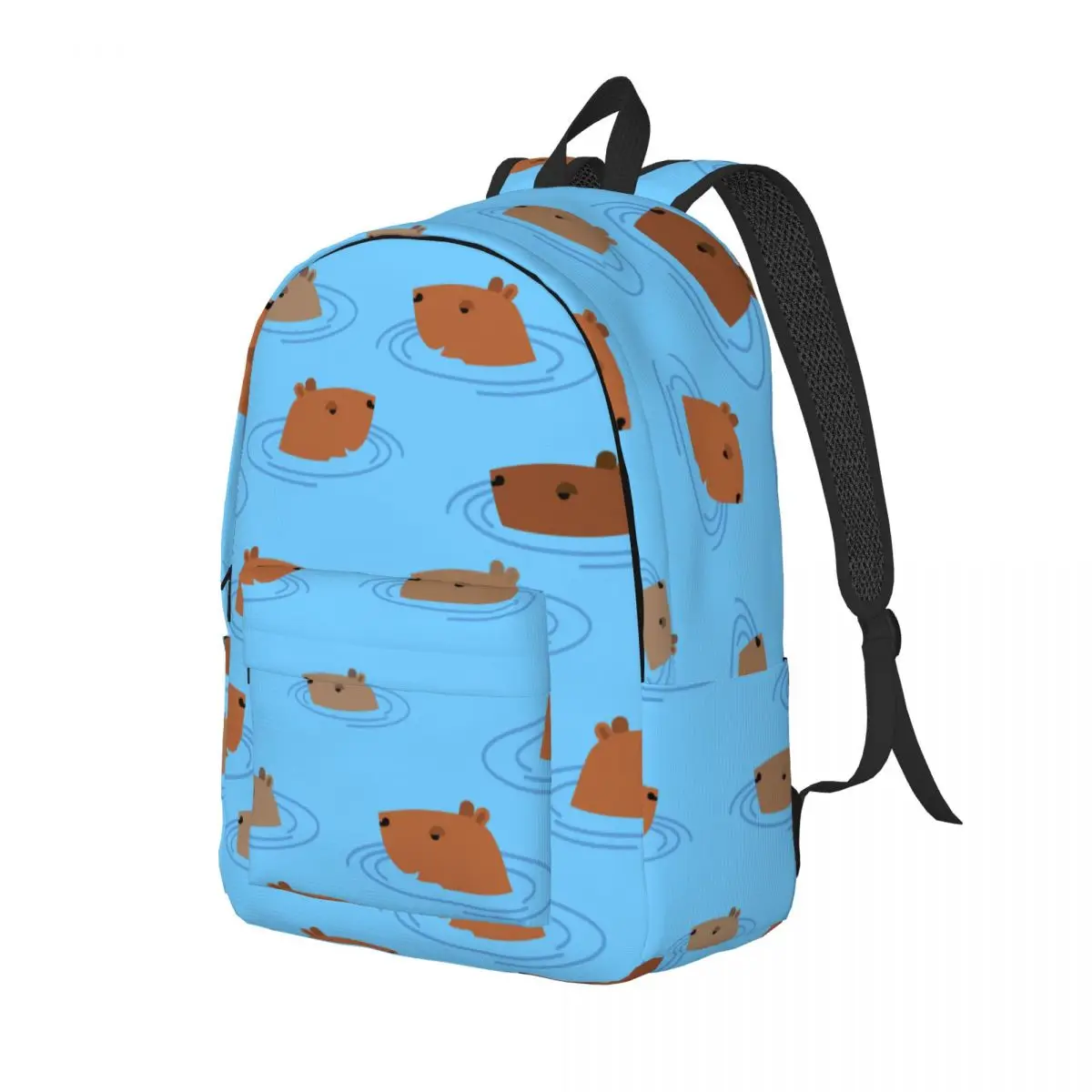 Capybara Cartoon Backpack for Men Women Teenage Student Work Daypack Laptop Computer Shoulder Bag Gift