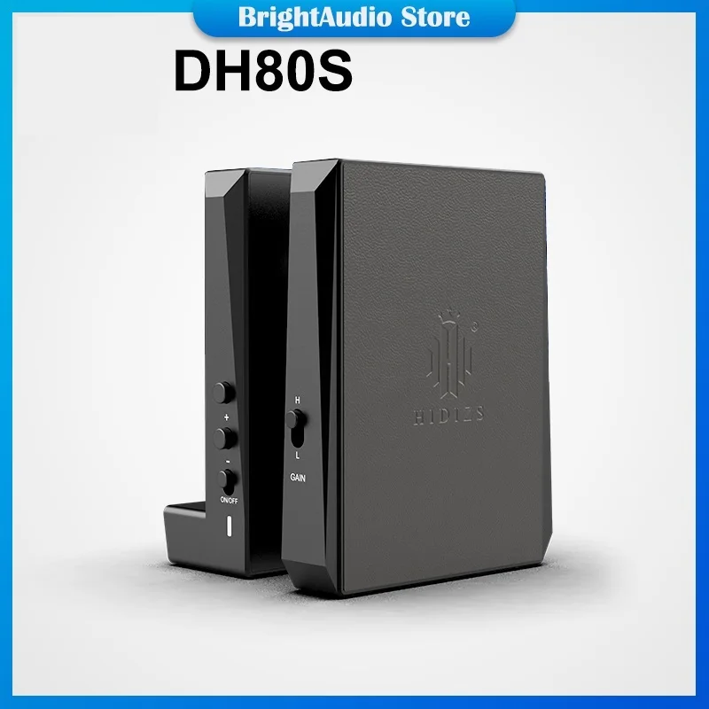 To DH80 DH80S ESS9281C PRO Chip Portable Balanced DAC AMP Headphone Amplifier Support MQA DSD128 3.5+4.4mm Output