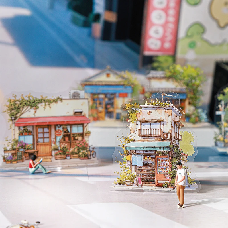 

Журнал GO, 20 шт., креативные дорожные наклейки для путешествий, ведения журнала, скрапбукинга, сделай сам, пейзаж для путешествий, пейзаж, канцелярские наклейки