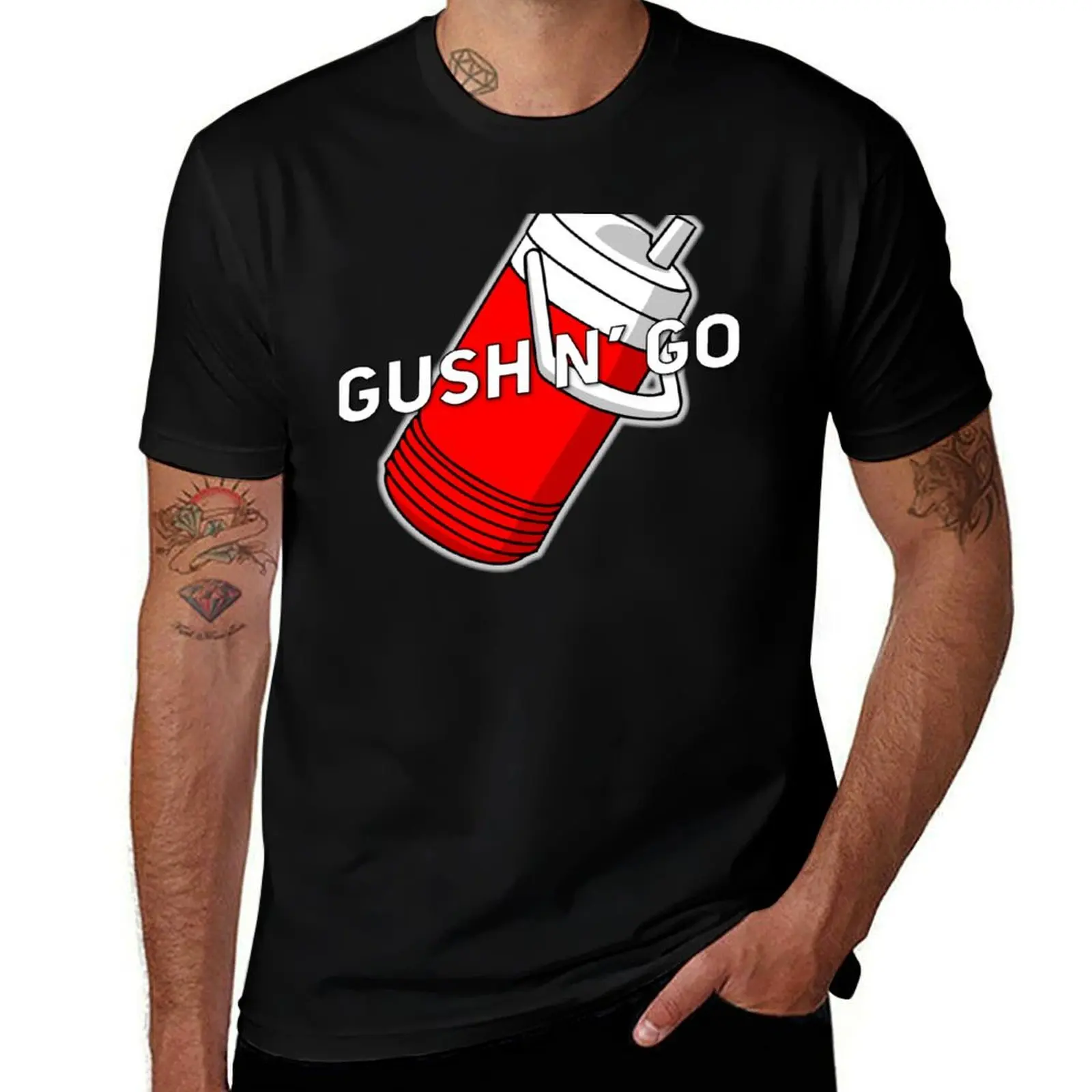 Gush N Go! T-Shirt anime t shirts animal prinfor boys summer top funny t shirts men