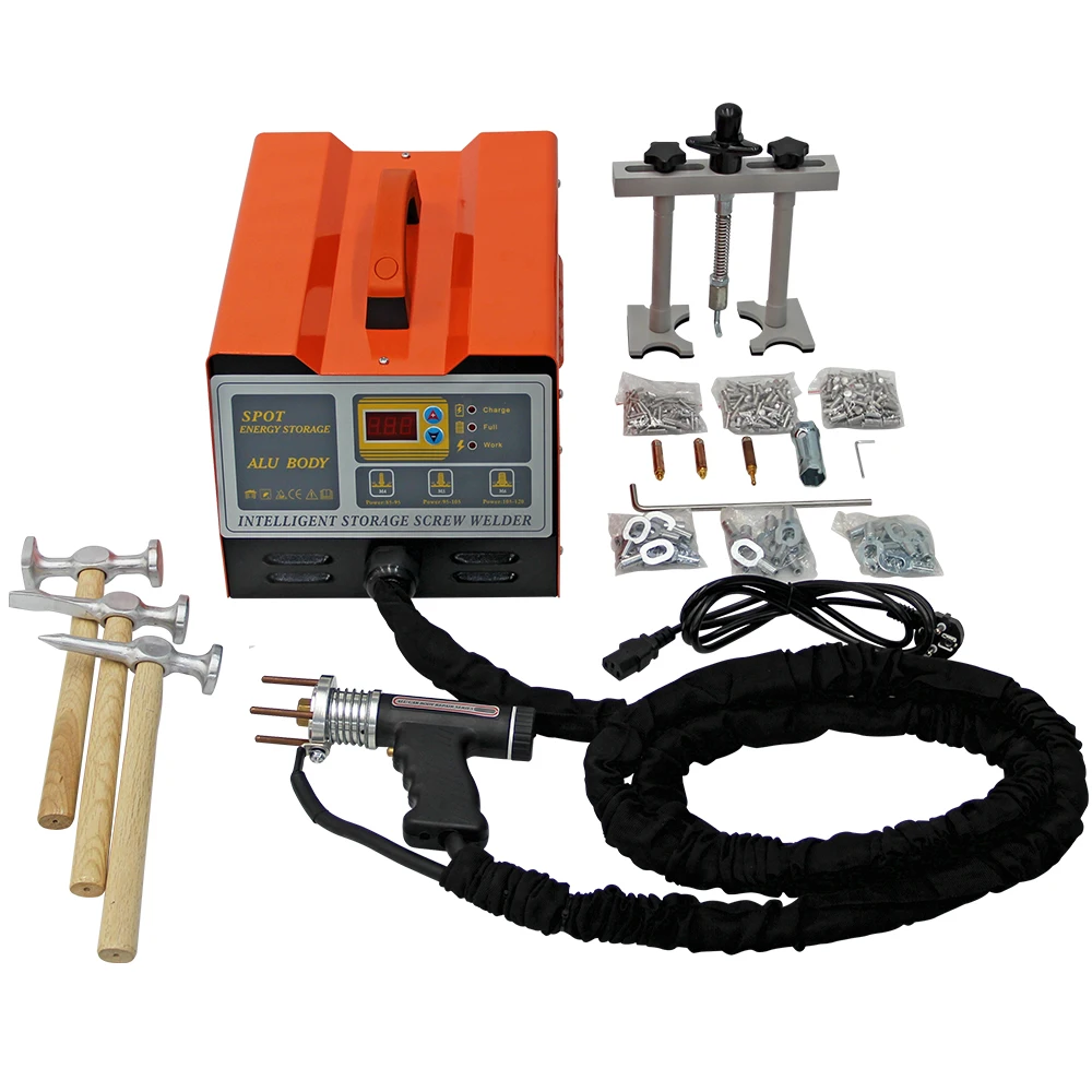 

TFAUTENF 220 V Car Collision Repair Spot Welder/Vehicle Tools/ Aluminium Dent Puller Machine