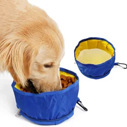 Portable Pet Water Food Feeder Bowl convenient Collapsible Feeding Water For Dog Puppy Cat Outdoor Folding Bowl Pet Supplies