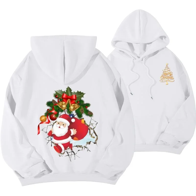 2026 New Merry Christmas Snowman Hoodies For Man Long Sleeve Pullover Sweatshirts Clothes Women Christmas Sports Tracksuit Tops