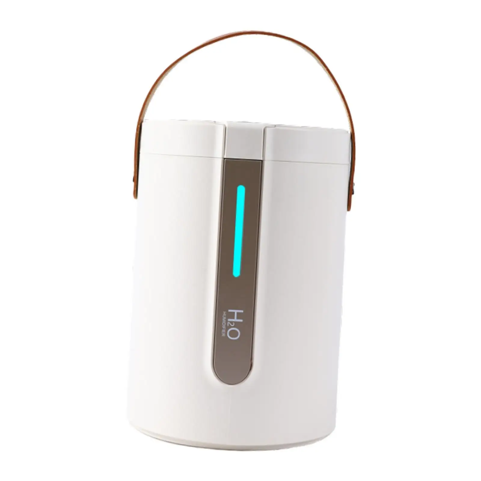 Humidificateur compact à double pulvérisation, affichage numérique intelligent, veilleuse silencieuse, petit humidificateur pour studio, étude, voiture, bureau