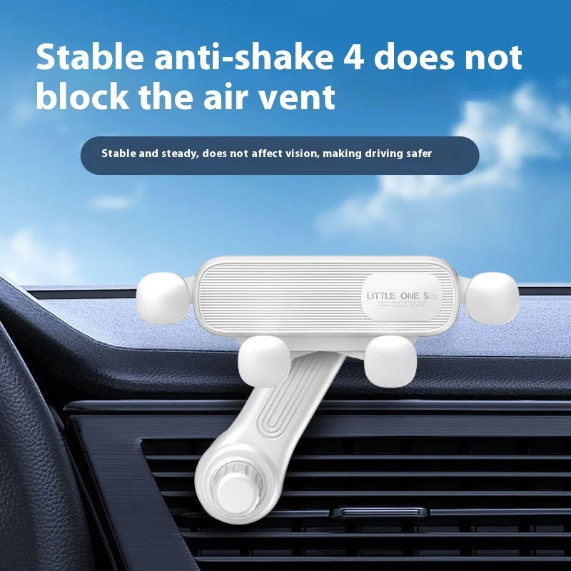 

Creative new car phone holder, car cartoon gravity phone holder, air outlet navigation support bracket