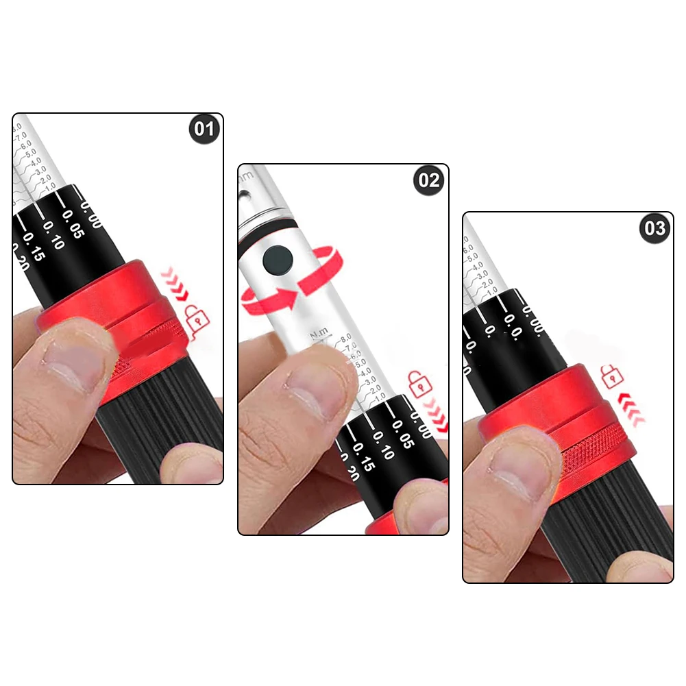 مفتاح عزم الدوران للدراجة النارية 5 1 6 9 مللي متر للأدوات الدقيقة لتصميم صيانة فعالة وراحة مريحة