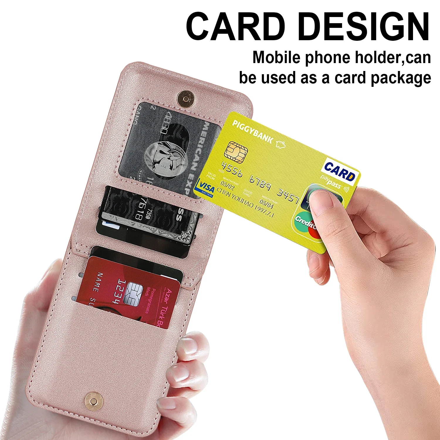 Zíper carteira bolsa crossbody caso para samsung z flip 7 6 5 4 5g