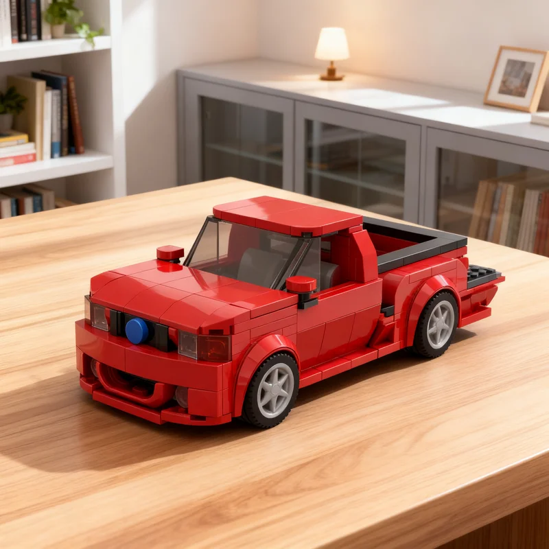 315pcs MOC Brian's Built Tough F-150 Lightning The Fast The Furious city Champions Model Building Blocks Christmas Gift Display
