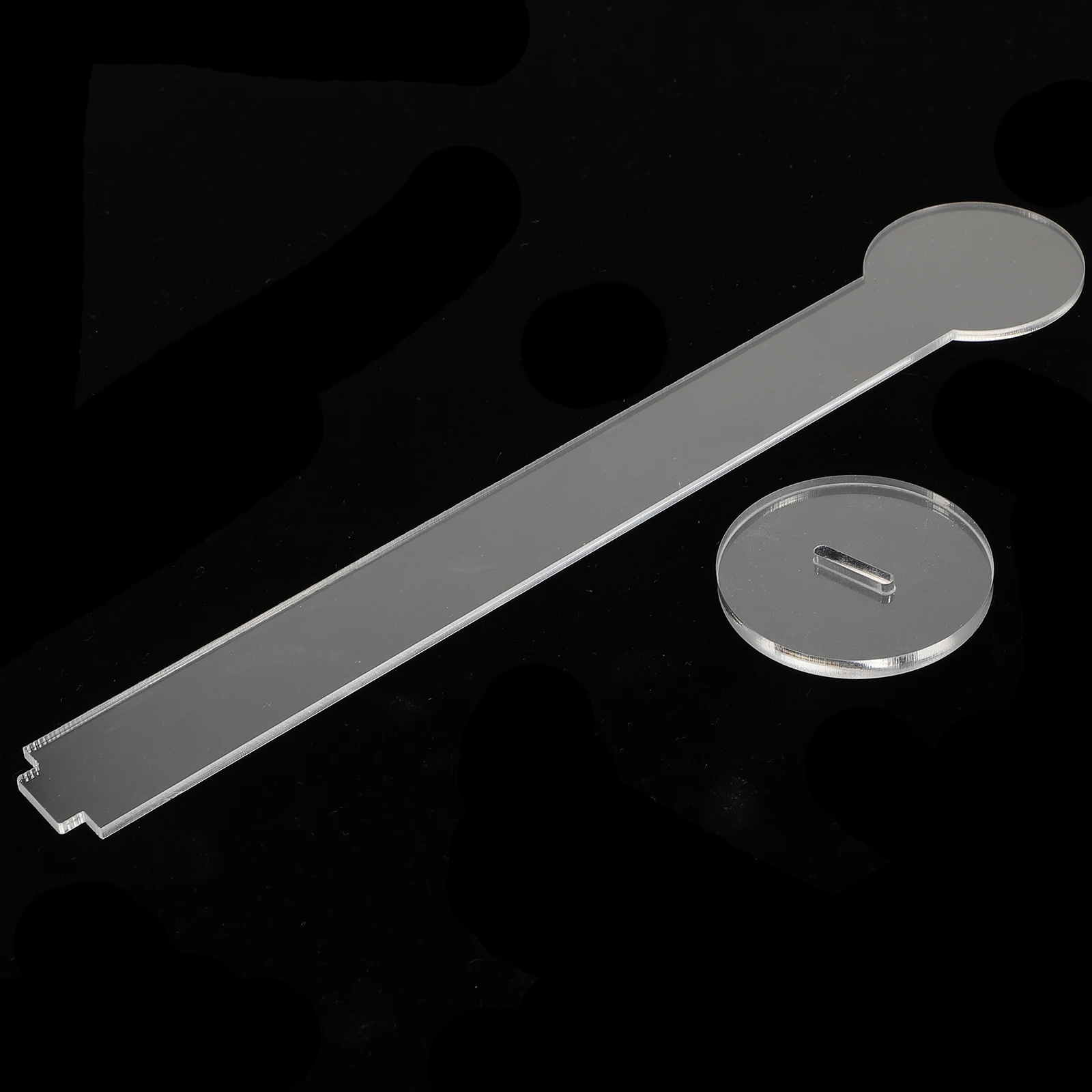 

2 Sets Acrylic Tape St Transparent Cartoon Design Adhesive Rack Washi Tape Storage Office Supply Durability Long Use