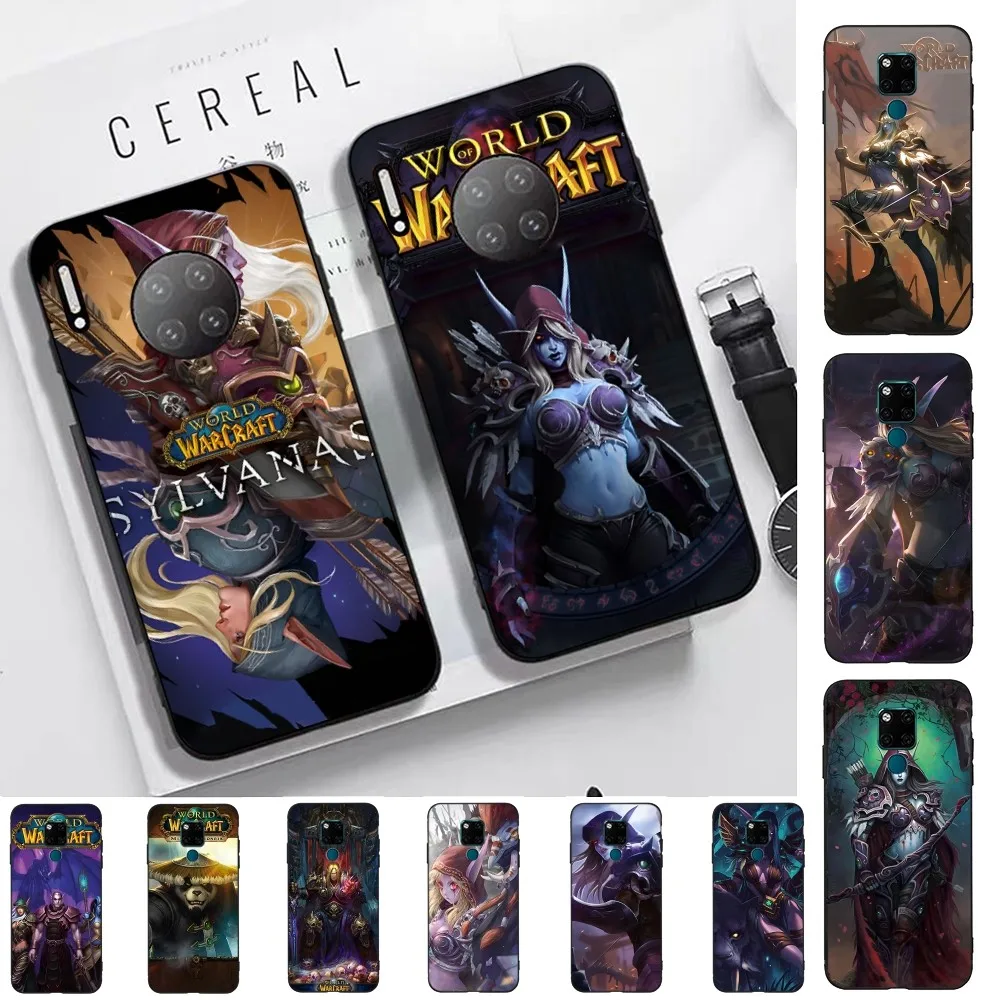 W-World Of W-Warcraft Phone Case For Huawei Mate 10 20 30 40 50 lite pro Nova 3 3i 5 6 SE 7 pro 7SE