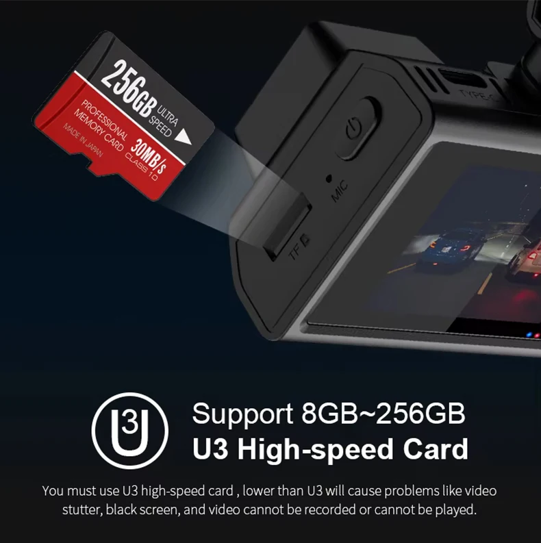 2025 رائجة البيع 4K 2 بوصة IPS كاميرا سيارة داش مع HD للرؤية الليلية جهاز تسجيل فيديو رقمي للسيارات واي فاي داش كاميرا للسيارة الصندوق الأسود G-الاستشعار #6