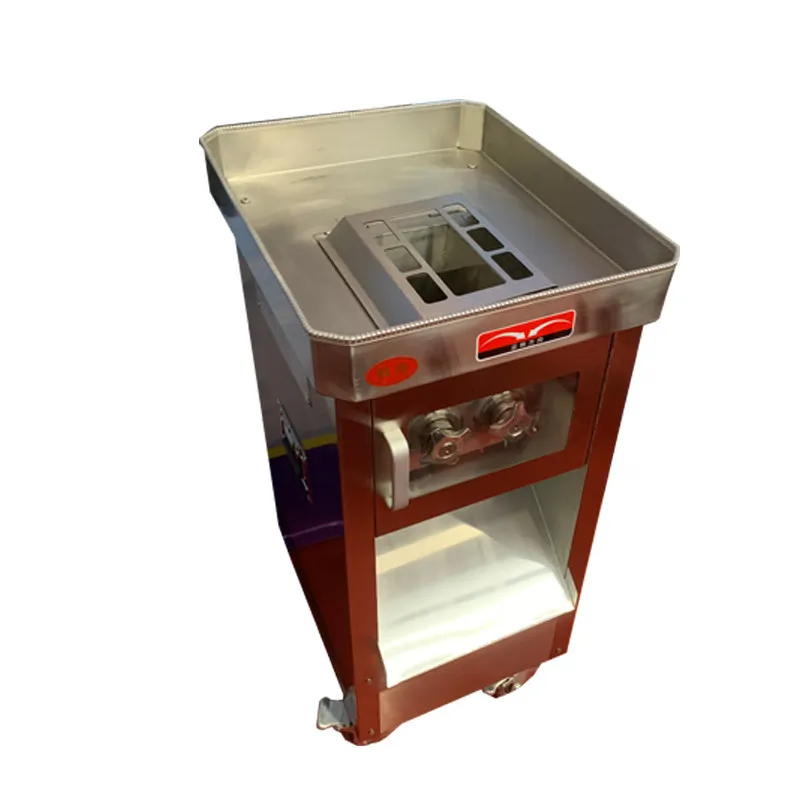 YJQ Commercial Meat Cutter Multifunctional Stainless Steel Double Specification Slicing and Shredding Machine Electric