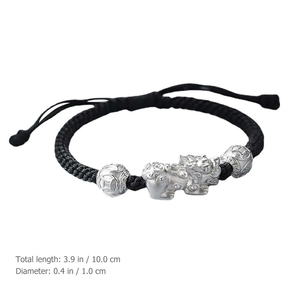 

1Pcs Lucky Charm Braided String Bracelet Adjustable Cord Bracelet for All Occasions