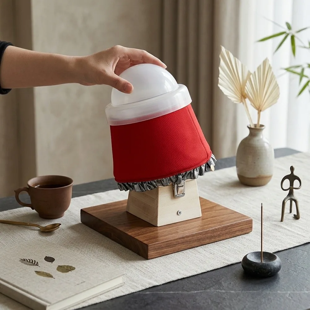 For Smoke-free Treatment Rooms Moxibustion Smoke Cover Activated Carbon Filter Split Structure Design For Moxa Roll Usage