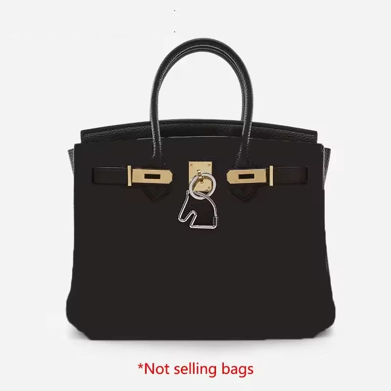 سحر حقيبة رأس الحصان مناسبة للحقائب سلسلة مفاتيح Cheval مشبك زخرفي حقيبة حزام الكتف حقيبة قلادة H سلسلة مفاتيح عالية السرعة #2