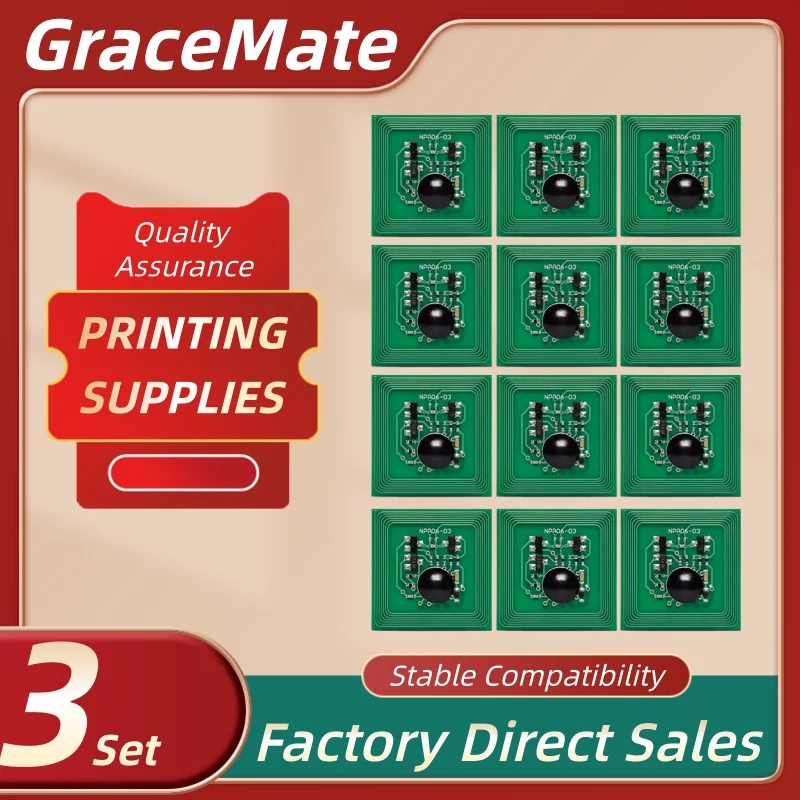 

Чипы для фотобарабана GraceMate (12 шт.) 013R00663 013R00664 для Xerox Color 550, 560, 570, C550, C560, C60, C70, PrimeLink C9065, C9070 (блок формирования изображения)