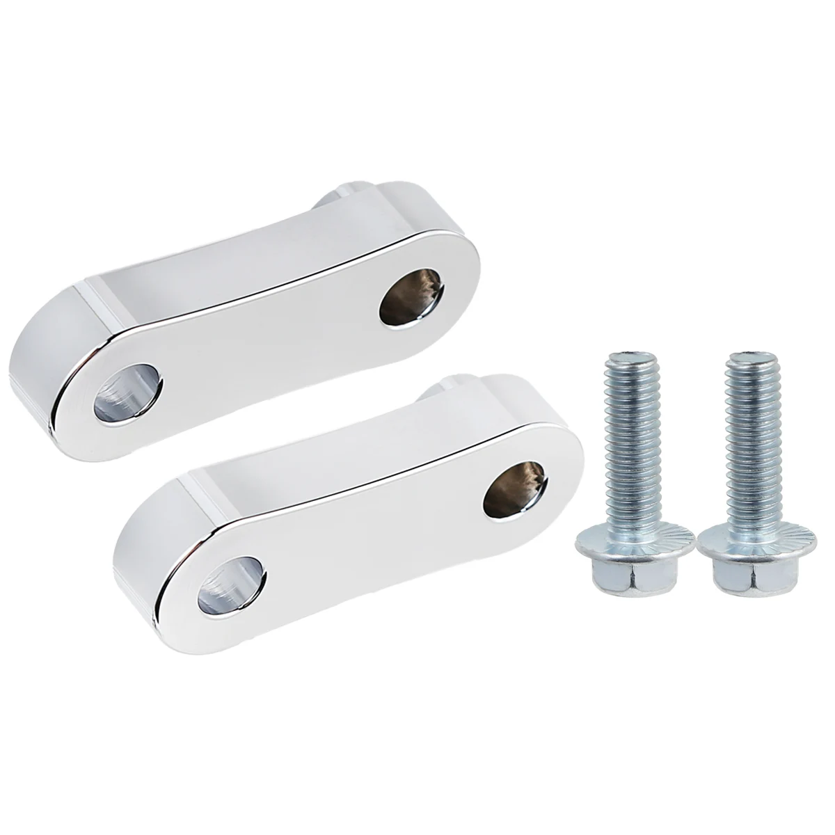 Motorcycle Rear Passenger Foot Peg Riser Relocation Kit For Harley 2000-2017 Softail FXST FLST