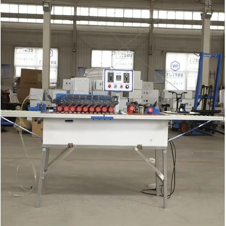 2026 hot saleSmall Portable Automatic Cabinet Edging Machine PVC Melamine Portable Edge Banding Machine