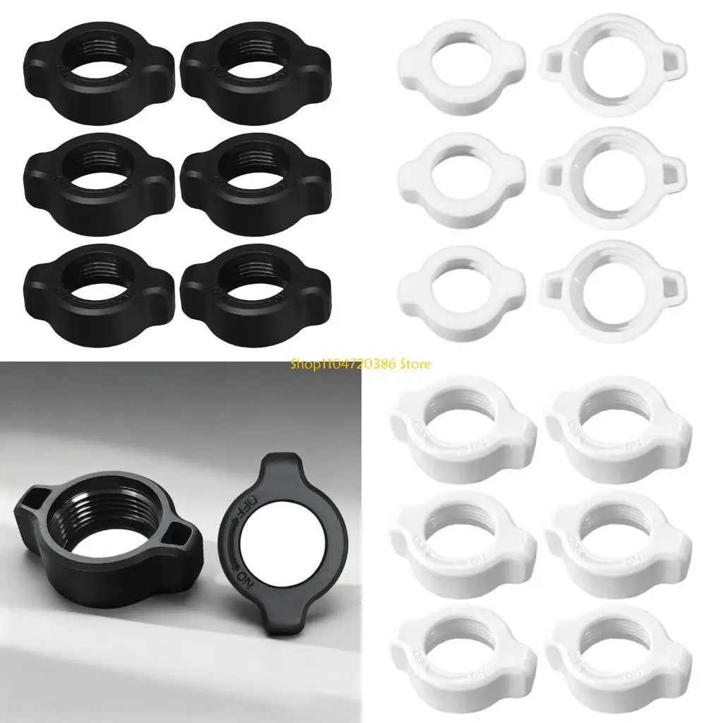 

K0EA Pack of 6 Universal 17mm Ball Head Fixing Replacement Parts for Phone Holder Rack Accessories Car Mounts and Stands