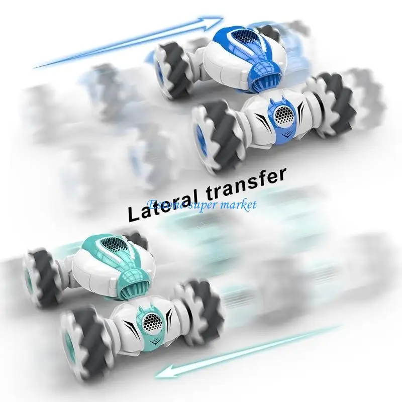 090B 2.4 جيجا هرتز سيارة التحكم عن بعد 4WD ساعة إيماءة الاستشعار التحكم RC سيارة حيلة مع مصباح ليد تأثير الموسيقى لعبة الأطفال #3