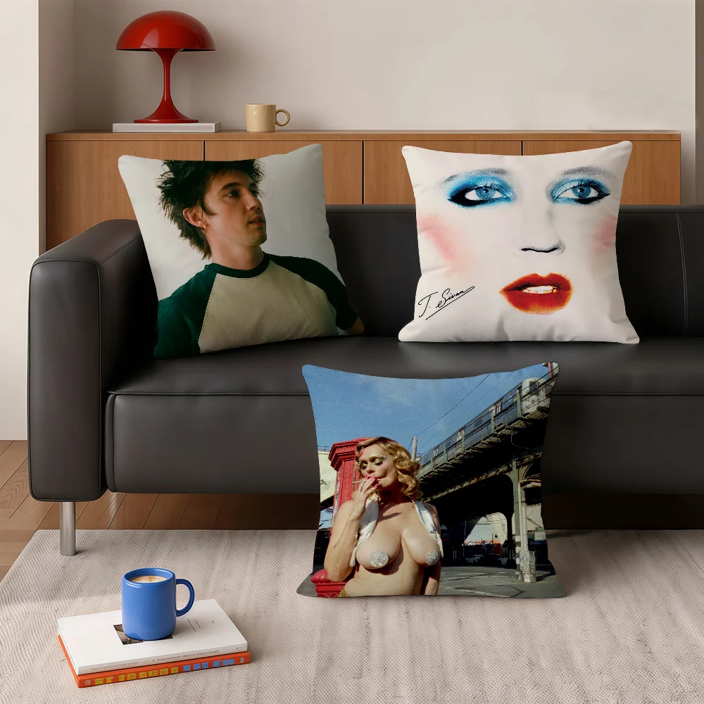 T-Troye Sivan She's the Best cushion cover Pillowcases Square Office Bedroom Headboard Sofa Living Room Backrest Cushions Sleep