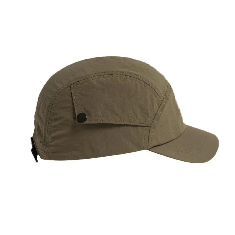 

Short Brim Quick-Drying Baseball Hat Thin Men and Women Breathable Peaked Cap Soft Top All-Matching Sun Hat