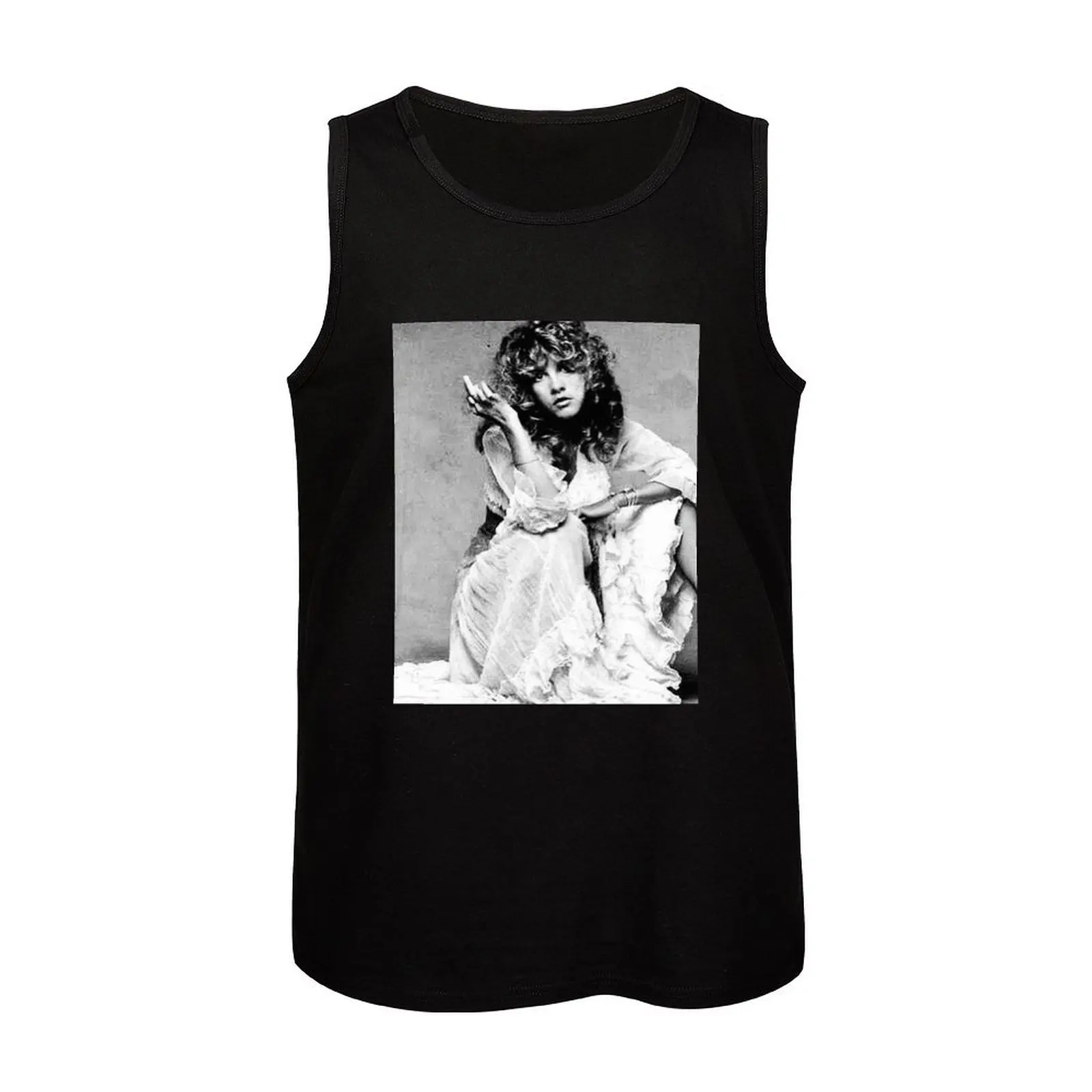 Stevie nicks middle finger Tank Top Men's vest summer clothes for men