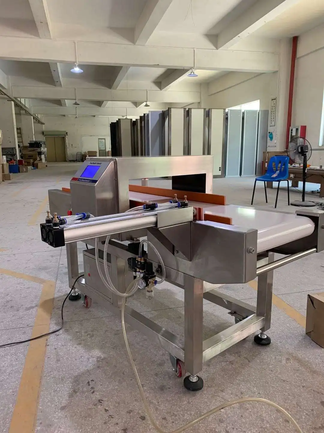 New Technology Auto Learning Parameters Belt Conveyor Industrial Metal Detector For Foods