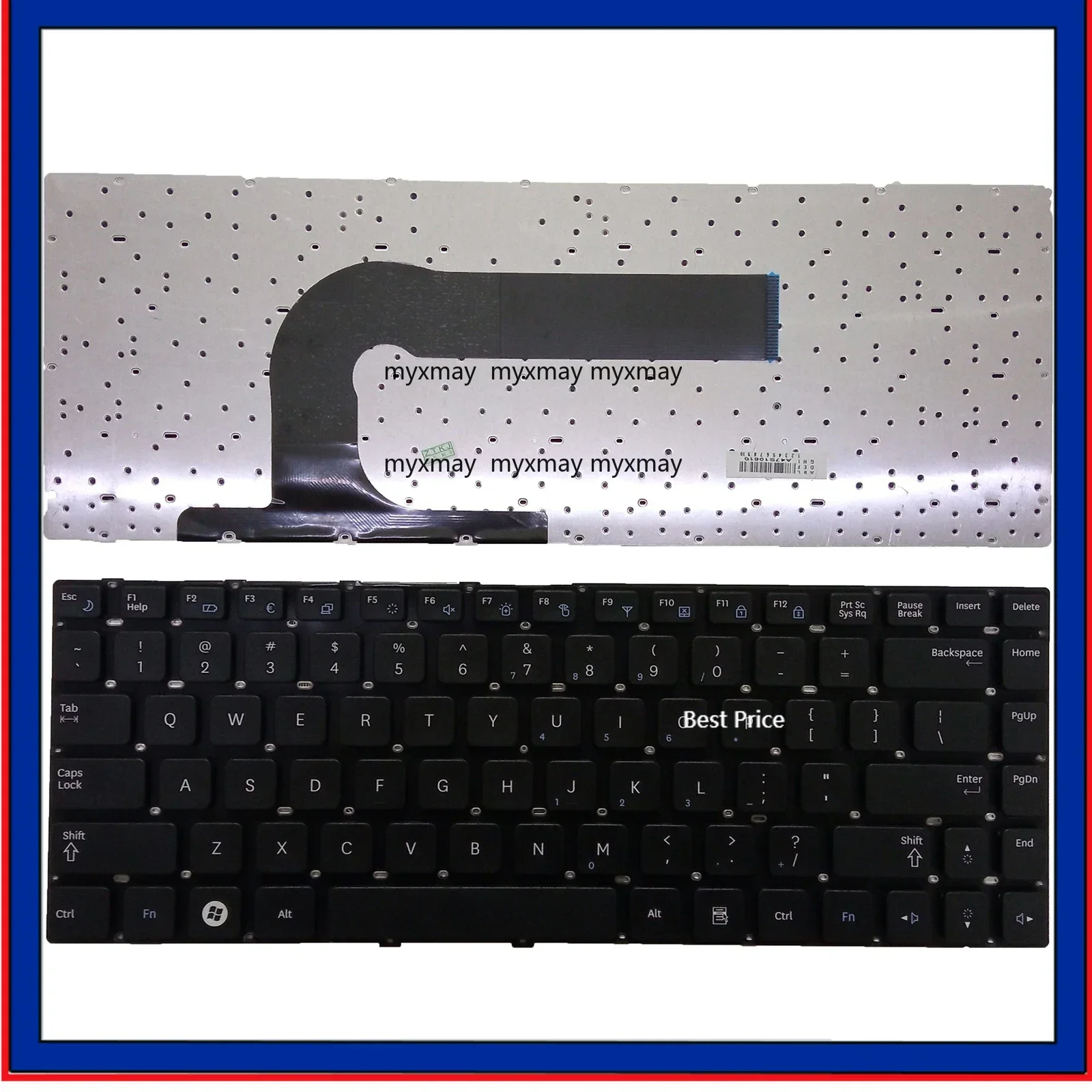 

US Keyboard for SAMSUNG QX410 QX411 RF411 QX411L QX412 NP-QX410 NP-QX411 NP-QX412