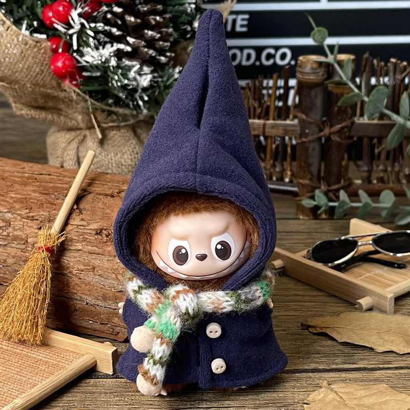 لمجموعة ملابس بديلة صغيرة الحجم من الجيل الرابع من Labubu فقط مجموعة عباءة لطيفة لملابس الدمى #6