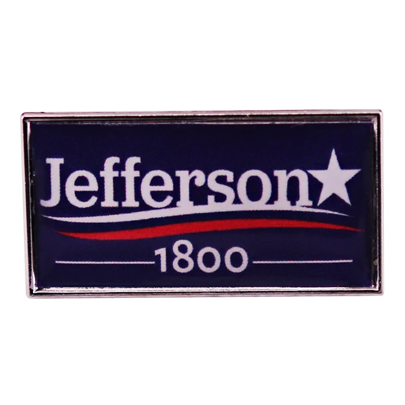 Hamilton Musical Jefferson 1800 Alexander Hamilton Election of 1800 Pin Badge