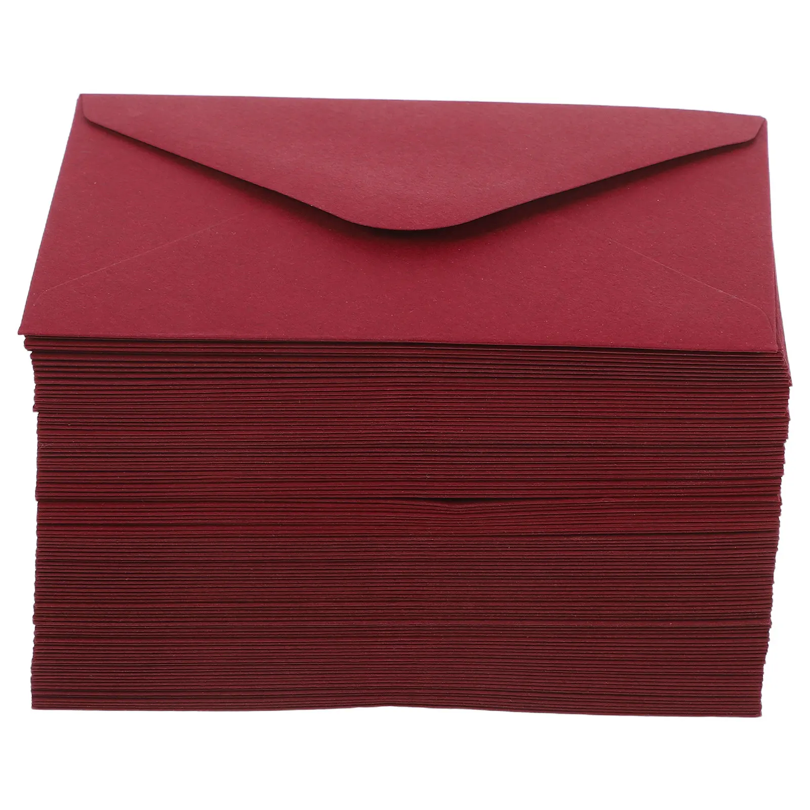 

100Pcs Plain Invitation Envelopes Blank Envelopes Wedding Greeting Card Business Coin Decorative Vintage Stationery