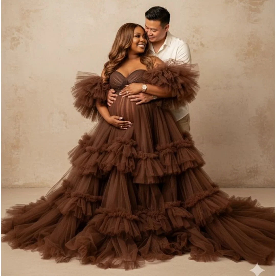 Prom Dresses for Pregnant Woman Tulle Pleat Maternity Dress Customized Layers vestido de novia Plus Size Photography Props - AliExpress 320 Prom Dresses for Pregnant Woman Tulle Pleat Maternity Dress Customized Layers vestido de novia Plus Size Photography Props - AliExpress 320