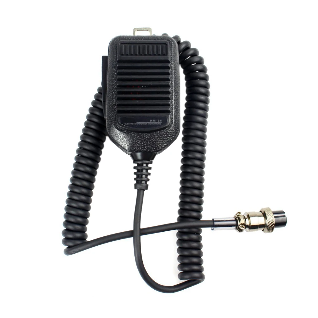 Loudspeaker Hand Mic Handheld Speaker Microphone Replacement for ICOM HM36 IC-718 IC-775 IC-7200