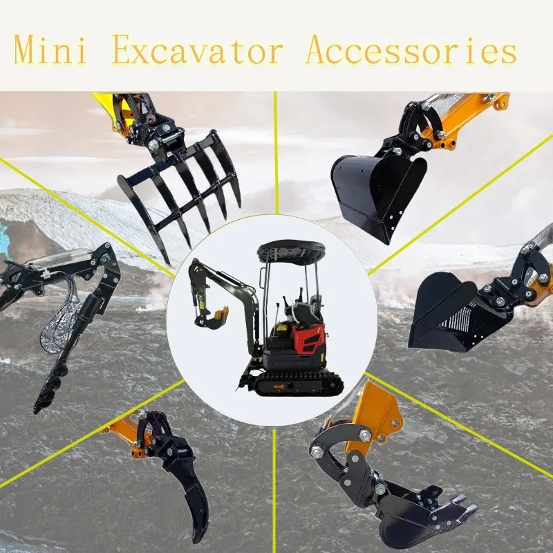 Excavator Conversion Auger Drilling Rig Excavator Rotary Drilling Rig Long Spiral Drilling Rig Excavator Conversion