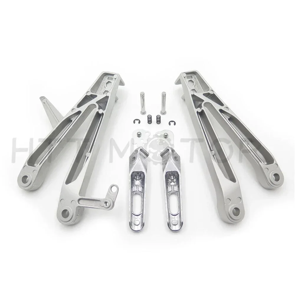 

for Passenger Honda CBR1000RR 2004 2005 2006 2007 Motorcycle Part Footrest Rear Foot Pegs Bracket Set