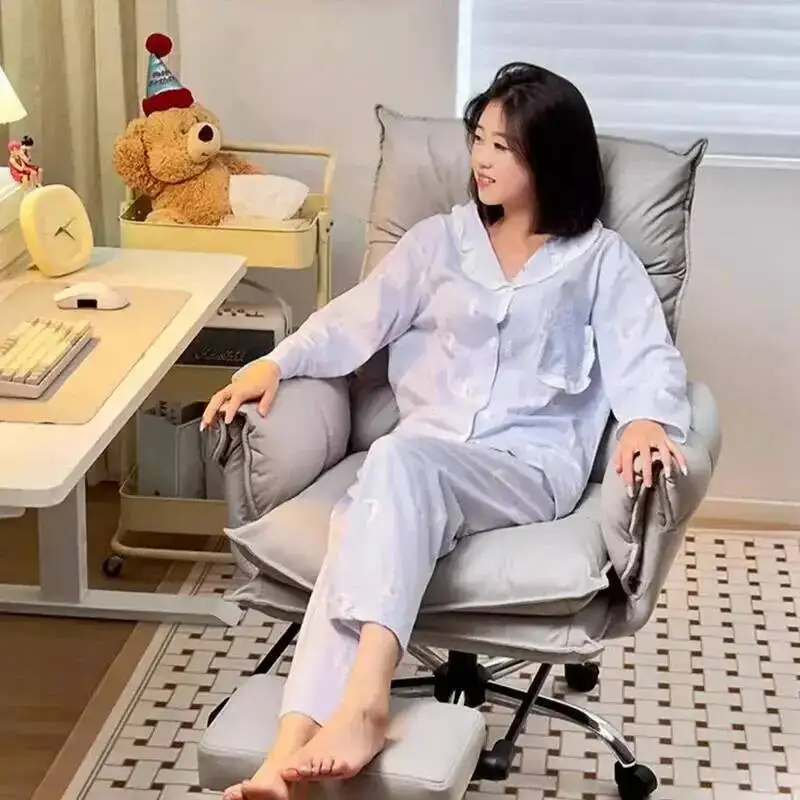 

Recliner Arm Chair Office Throne Salon Swivel Playseat Ergonomic Luxury Office Chair Computer Portable Taburete Home Furniture