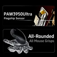 ATK Dragonfly A9 Pro Max Wireless Gaming Mouse PAW3395 Ultra Sensor 57g Lightweight 8K Polling Tri-Mode 2.4G/Bluetooth/Wired 6