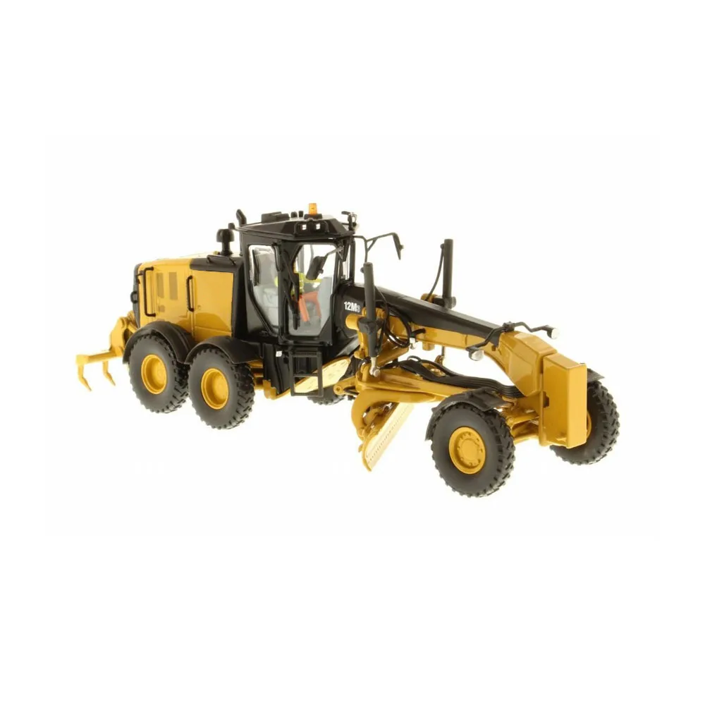 1:50 Scale 12M3 Motor Grader High Line Engineering Vehicle Gift Toy Collectible Model Static Display DieCast Masters DM 85519
